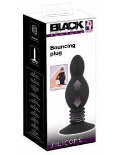 Black Velvets Bouncing Plug - Korki analne silikonowe - 1