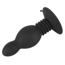 Korek analny Bouncing Plug z mechanizmem sprężynującym, 11,8 cm, silikon z powłoką PU - 3