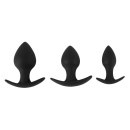 Zestaw wtyków analnych Anal Trainer Set – stożkowe, 3 rozmiary, 8,5–10 cm - 2