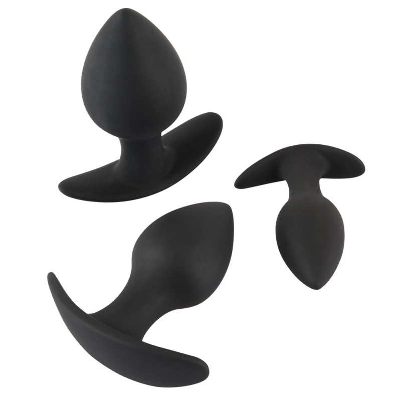 Zestaw wtyków analnych Anal Trainer Set – stożkowe, 3 rozmiary, 8,5–10 cm - 3