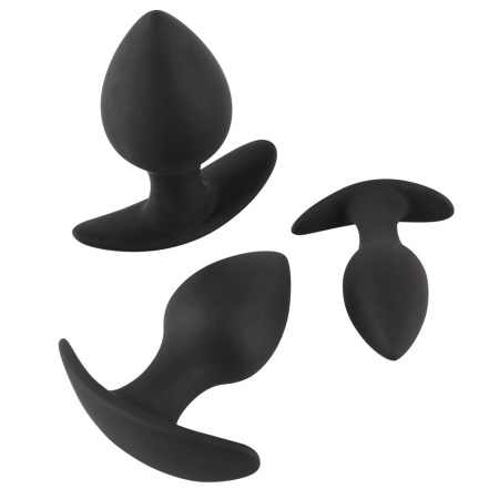 Zestaw wtyków analnych Anal Trainer Set – stożkowe, 3 rozmiary, 8,5–10 cm - 3