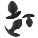 Zestaw wtyków analnych Anal Trainer Set – stożkowe, 3 rozmiary, 8,5–10 cm - 3