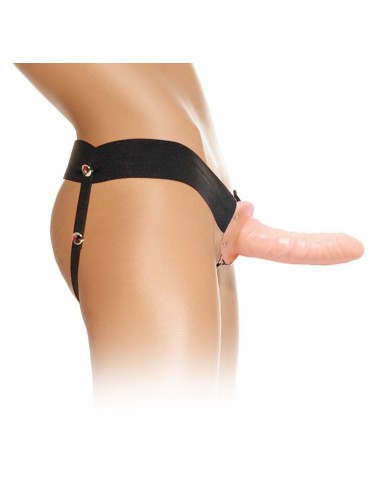 Dildo Z Otworem Na Pasku For Him Or Her Hollow Strap-On - Strap-ony, dilda na pasku bez wibracji - 2