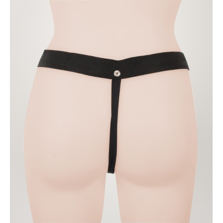 Nakładka Strap-On Realistixxx Sleeve — silikonowy rękaw z otworem na jądra, długość całkowita 19,5 cm - 7