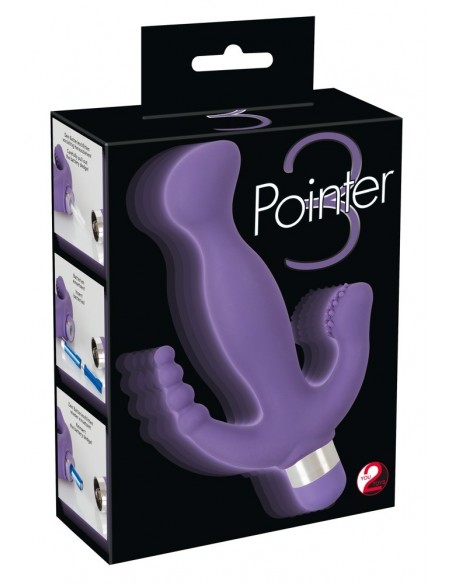 3 Pointer purple - Stymulatory łechtaczki klasyczne - 1