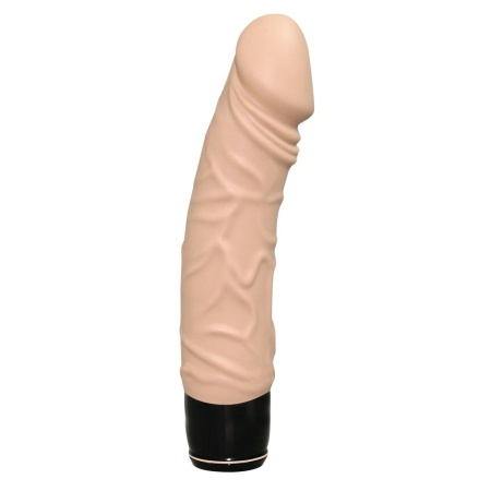 Wibrator silikonowy Classic Silicon Small Vibe – 7-stopniowe wibracje, realistyczna żołędziowa końcówka, 21 cm - 2