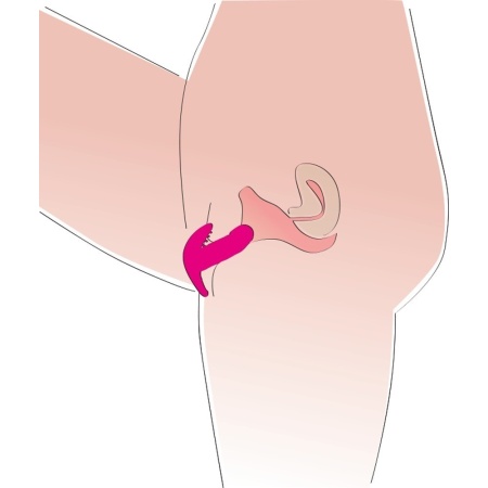 Wibrator do majtek My Little Secret Silicone z wyjmowanym bulletem i 10 trybami wibracji, 8 cm - 7
