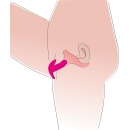 Wibrator do majtek My Little Secret Silicone z wyjmowanym bulletem i 10 trybami wibracji, 8 cm - 7