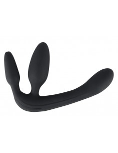 Wibrujące Sztuczny Penis Na Pasku Vibrating Strapless Strap-On 3 - Strap-ony, dilda na pasku z wibracją - 1 2