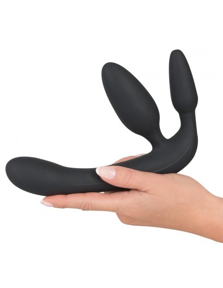 Wibrujące Sztuczny Penis Na Pasku Vibrating Strapless Strap-On 3 - Strap-ony, dilda na pasku z wibracją - 4