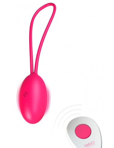 Jajeczko na Pilota Peach Foxy Pink - WIBRATORY NA PILOTA - 3