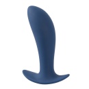 Korek analny z wibracjami Vibrating Butt Plug – 10 trybów, zakrzywiony trzon i szeroka podstawa, długość 12 cm - 2