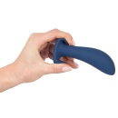 Korek analny z wibracjami Vibrating Butt Plug – 10 trybów, zakrzywiony trzon i szeroka podstawa, długość 12 cm - 6