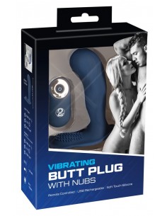 Vibrating Butt Plug - Kulki i korki analne wibrujące - 1