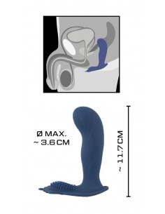 Vibrating Butt Plug - Kulki i korki analne wibrujące - 1 2