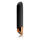 Wibrator Chaiamo Black – silikonowy, 10 trybów, spłaszczona końcówka, 16 cm - 2