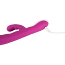 Wibrator Heating Vibe z podgrzewaniem do 42°C, ramieniem do stymulacji łechtaczki i 2 silnikami, 22 cm - 11