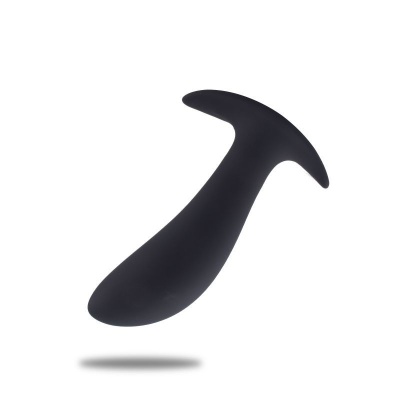 Masażer Prostaty Toyz4Lovers 12 cm, Czarny Silikon - 1 2