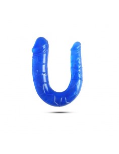 Dildo- Fallo doppio Toyz4Lovers Lily Blue - Dilda podwójne - 1