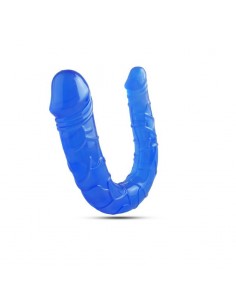 Dildo- Fallo doppio Toyz4Lovers Lily Blue - Dilda podwójne - 1 2