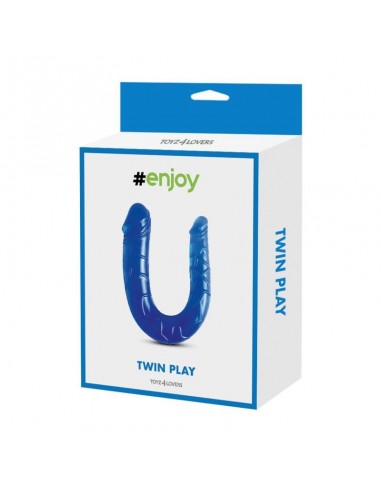 Dildo- Fallo doppio Toyz4Lovers Lily Blue - Dilda podwójne - 5