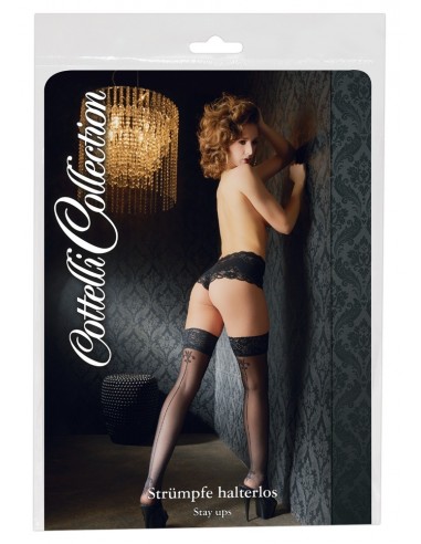 Hold-up Stockings with seam 2 - Pończochy - 1