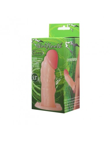 BAILE - Wolftooth Sleeve - Przedłużki i nakładki na penisa - 6