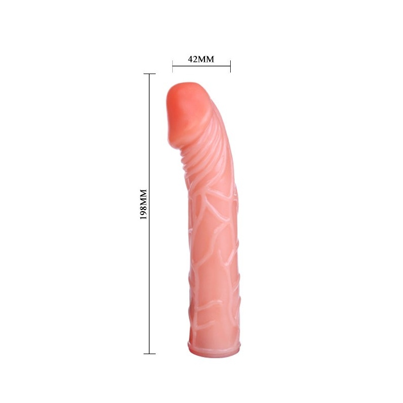 Strap-on BW-022008 z regulowaną uprzężą i dildo 19,8 cm - 5