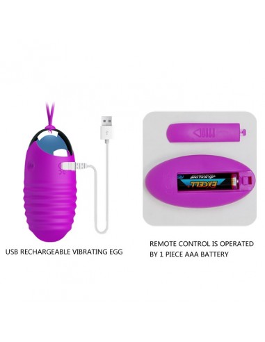 Wibrator Jajeczko na Pilota Jessica 12 Funkcji - Kulki Gejszy i Jajeczka Wibrujące - 6