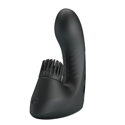 Wibrator na palec Magic Finger Drill z wibracją i rotacją, 18 cm - 1
