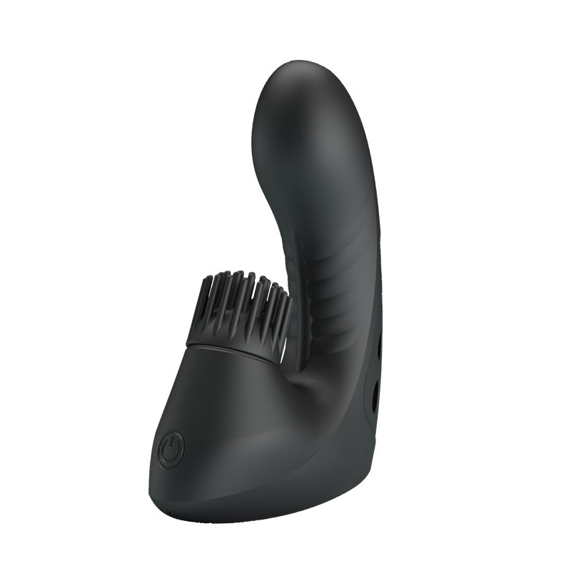 Wibrator na palec Magic Finger Drill z wibracją i rotacją, 18 cm - 1