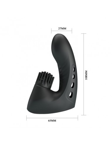 PRETTY LOVE - Magic Finger Drill USB 3 Vibrations 3 Rotations - Nakładki na palce - 4