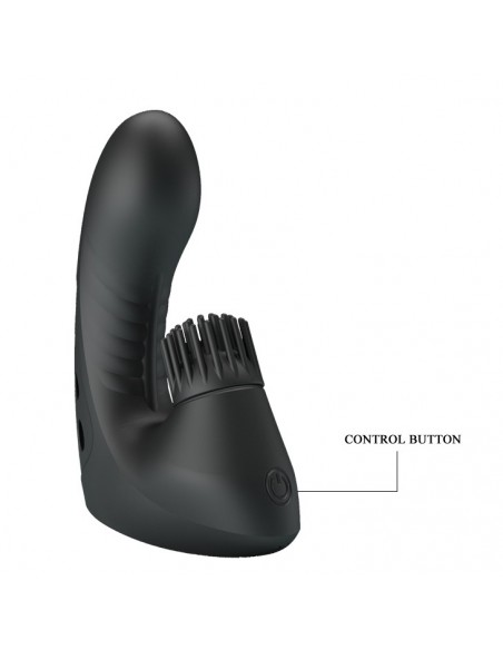 PRETTY LOVE - Magic Finger Drill USB 3 Vibrations 3 Rotations - Nakładki na palce - 5