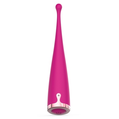 Wibrator punktowy Couples Choice Spot z elastyczną, odgiętą głowicą – dł. 17,5 cm, Ø 1–3,3 cm - 1 2