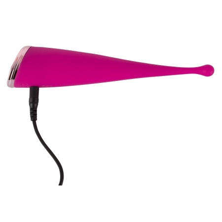 Wibrator punktowy Couples Choice Spot z elastyczną, odgiętą głowicą – dł. 17,5 cm, Ø 1–3,3 cm - 6