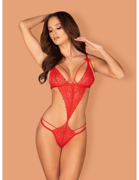 Bielizna-Lovlea body czerwone  S/M - Body - 3