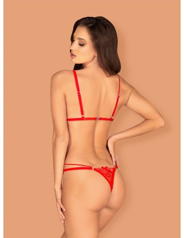 Bielizna-Lovlea body czerwone  S/M - Body - 4