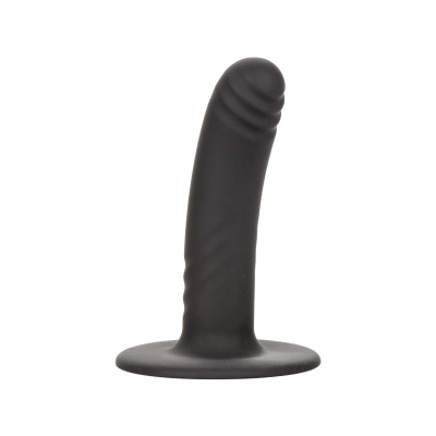 Dildo Boundless Ridged 12 cm z karbowanym trzonem i przyssawką - 1
