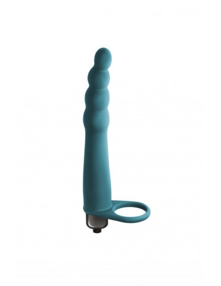 Wibrujące Sztuczny Penis Na Pasku Strap-On Pure Passion Bramble Green - Strap-ony, dilda na pasku z wibracją - 2