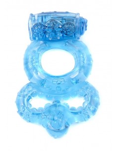 Pierścień na Penisa i Jądra z Wibracjami COCKRING - Pierścienie erekcyjne wibrujące - 1