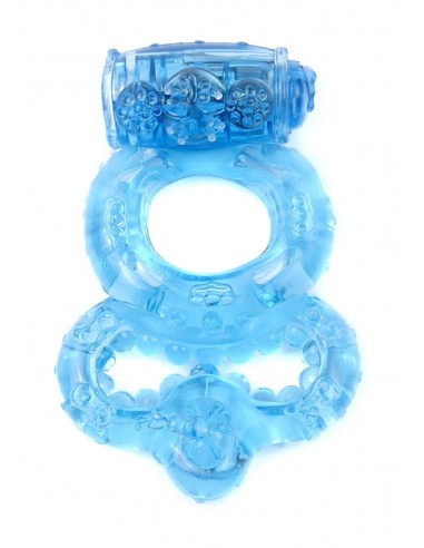 Pierścień na Penisa i Jądra z Wibracjami COCKRING - Pierścienie erekcyjne wibrujące - 1