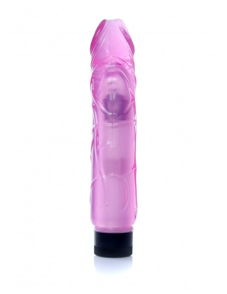 Wibrator Juicy Jelly - Multispeed Pink - Wibratory żelowe - 4