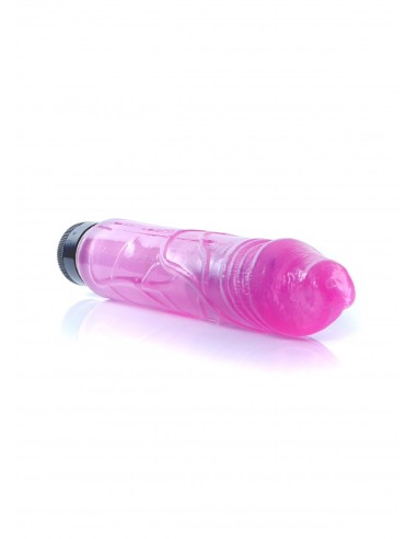 Wibrator Juicy Jelly - Multispeed Pink - Wibratory żelowe - 5
