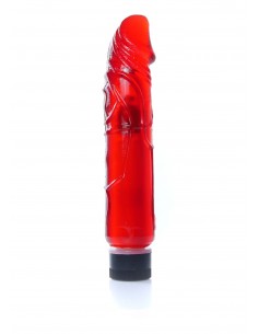 Wibrator Juicy Jelly - Multispeed Red - Wibratory żelowe - 1 2