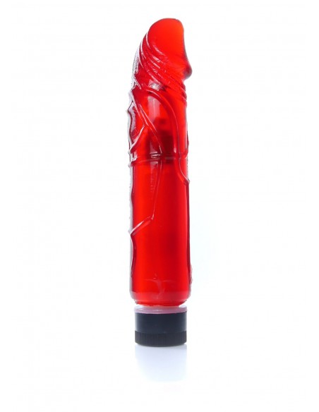 Wibrator Juicy Jelly - Multispeed Red - Wibratory żelowe - 2