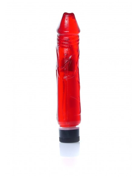 Wibrator Juicy Jelly - Multispeed Red - Wibratory żelowe - 3