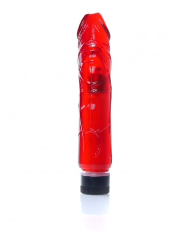 Wibrator Juicy Jelly - Multispeed Red - Wibratory żelowe - 4