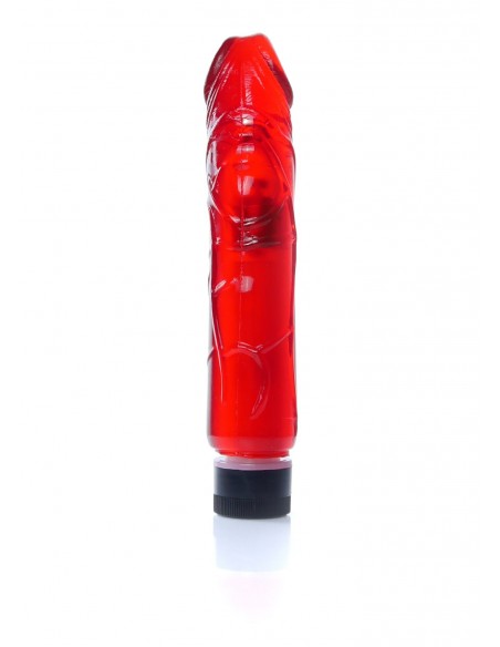 Wibrator Juicy Jelly - Multispeed Red - Wibratory żelowe - 4