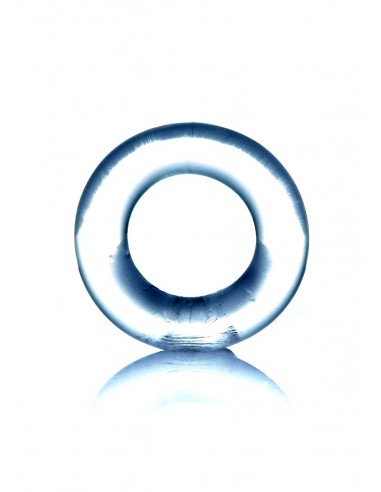 Pierścień erekcyjny Cockring Clear - Pierścienie erekcyjne niewibrujące - 4