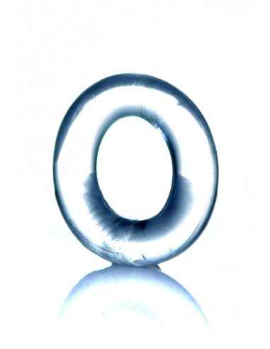 Pierścień erekcyjny Cockring Clear - Pierścienie erekcyjne niewibrujące - 5